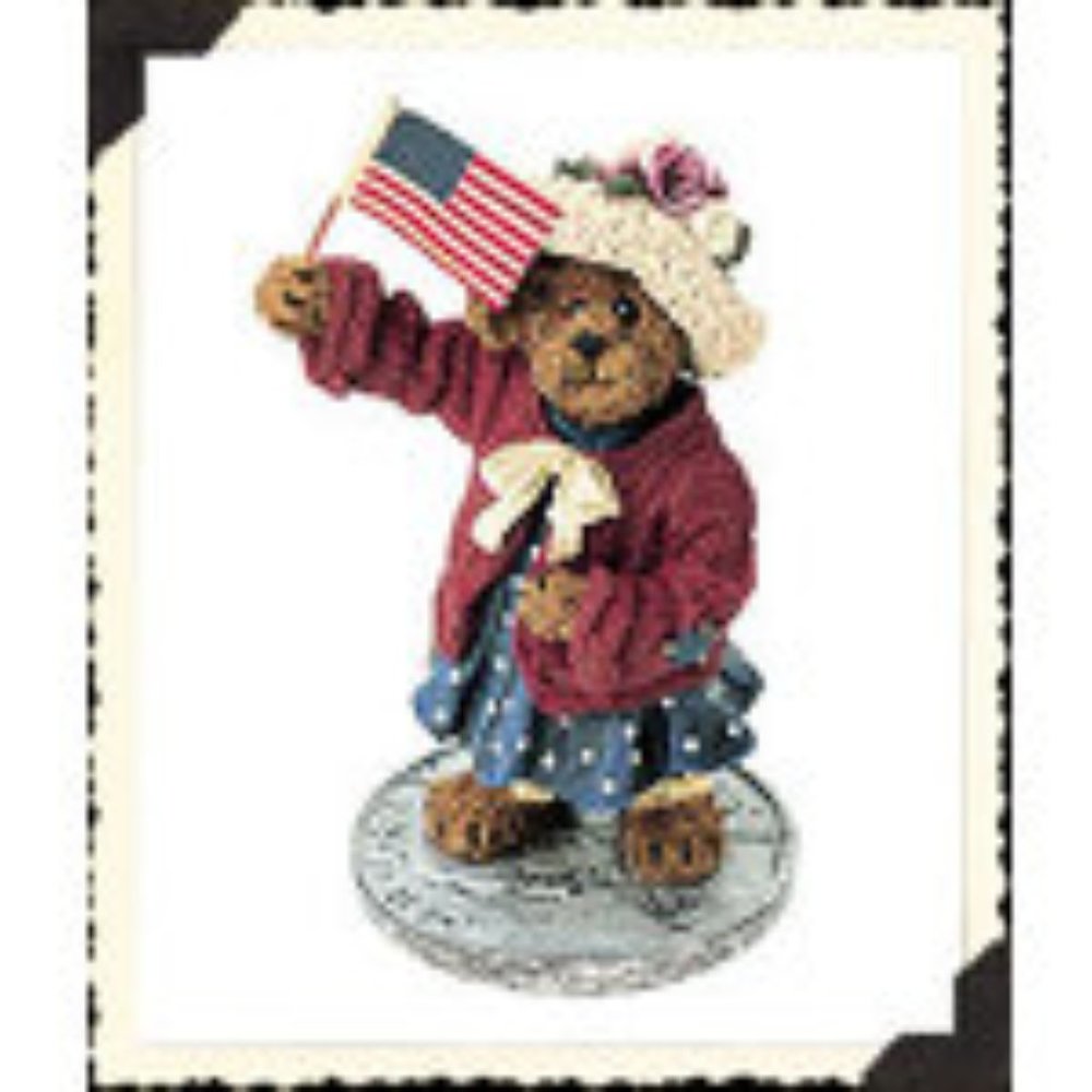 ELEANORE BEARSEVELT...GOD BLESS AMERICA-BOYDS BEAR